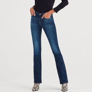 NWT 7 For All Mankind Kimmie Midrise Skinny Bootcut Jeans